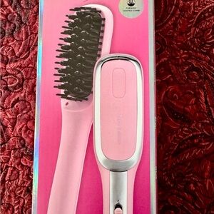 Juicy Couture Ceramic-Coated Heated Straightening Brush NIB - One Left